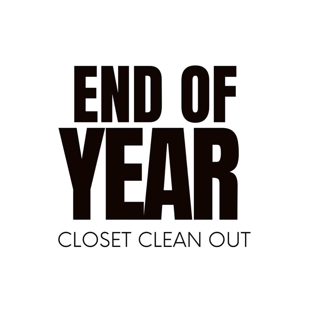 Let’s GOOOOO! End of the year closet clean out! You do NOT want to miss this. 🤯💙